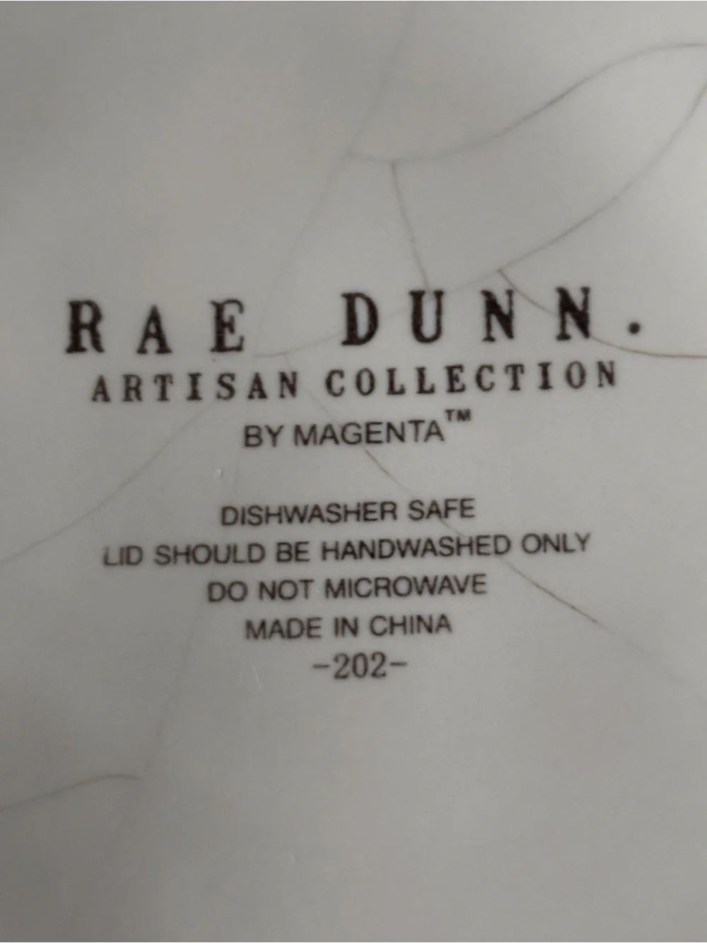 Rae Dunn tall ceramic
